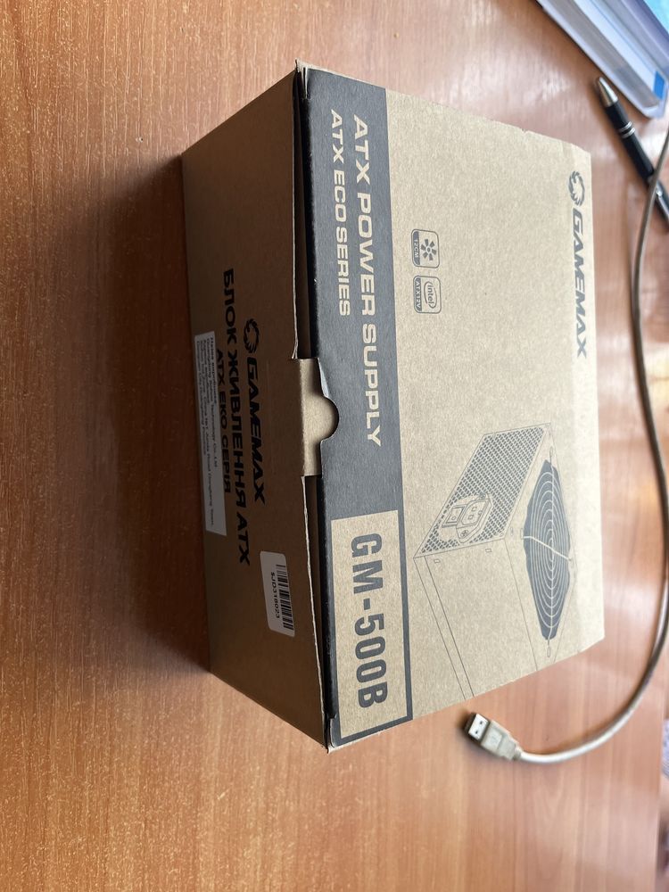 Блок живдення atx Game Max gm-500b