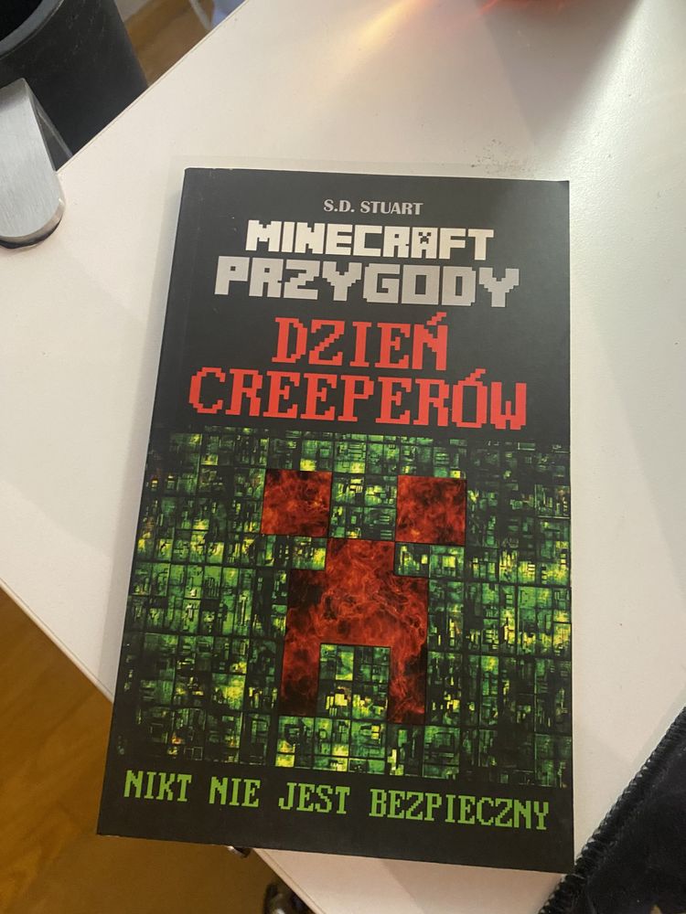 Minecraft przygody ksiażka