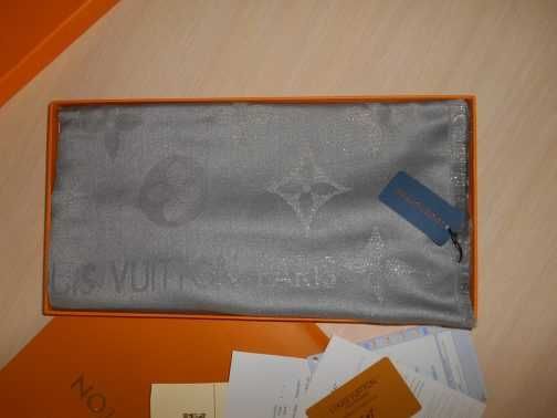 Louis Vuitton Szalik, Szal apaszka damski kasmirowa 2583-17