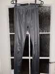 Srebrne legginsy damskie