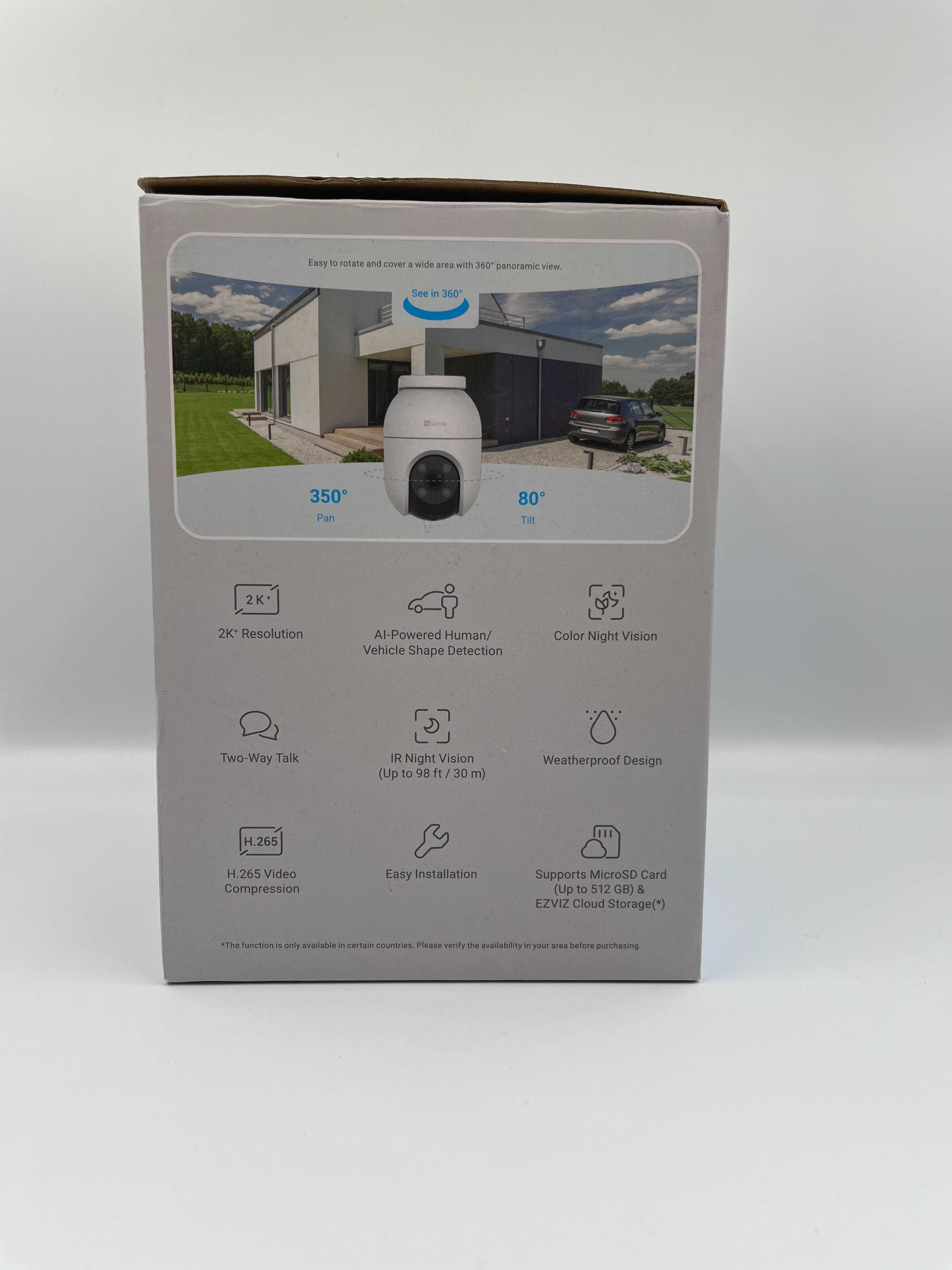 Kamera WiFi ezviz C8c 2K+ oborotowa Detekcja AI Tryb NOCNY