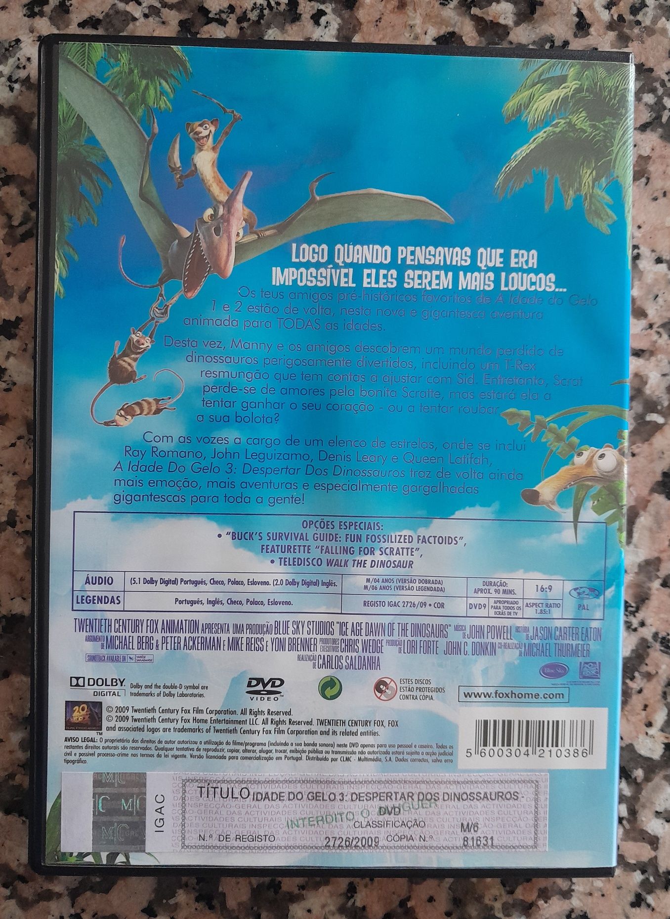 DVD A Idade do Gelo 3