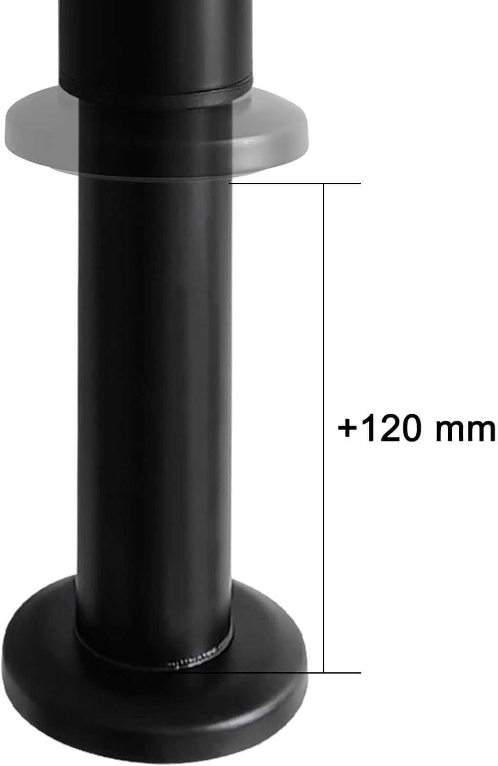 Nowe nóżki meblowe / podpórki / nogi / stopki /18-30cm / 2szt !9198-A!
