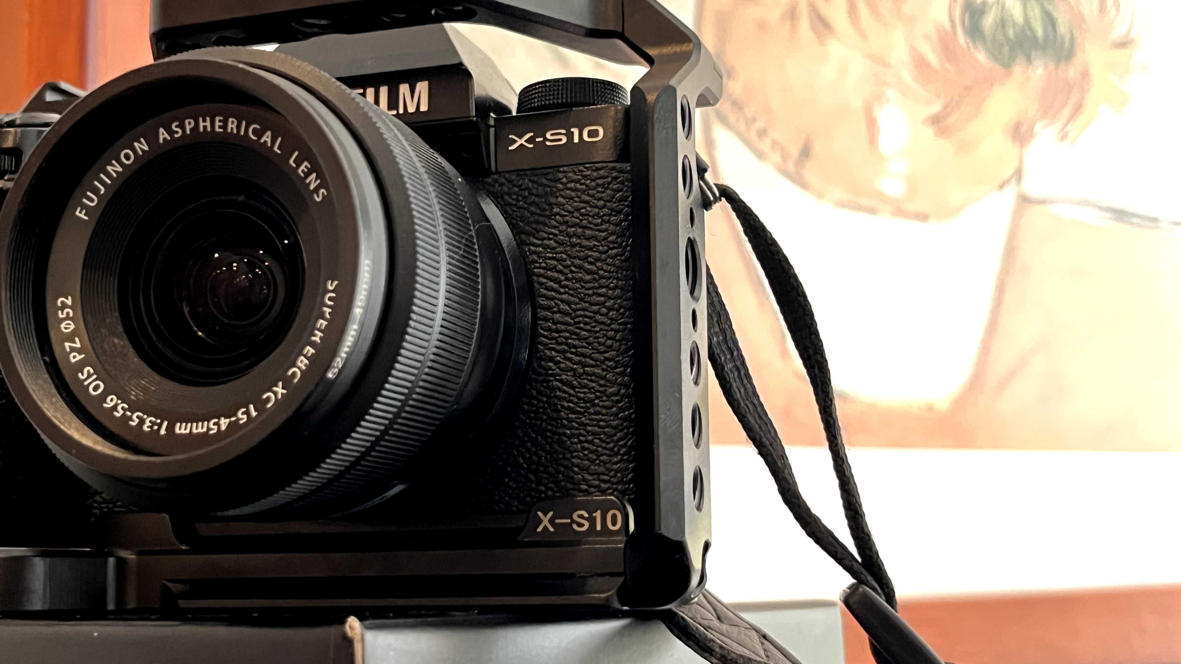 Kit Fuji X-S10 com lentes e acessórios – Excelente estado
