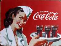 7 Placas decorativas retro de Coca Cola, novas, 30 x 20 cm