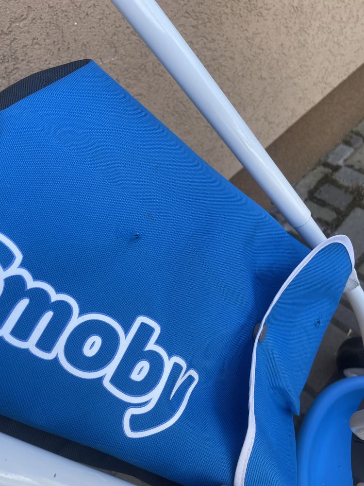Дитячий металевий велосипед Smoby  3в1