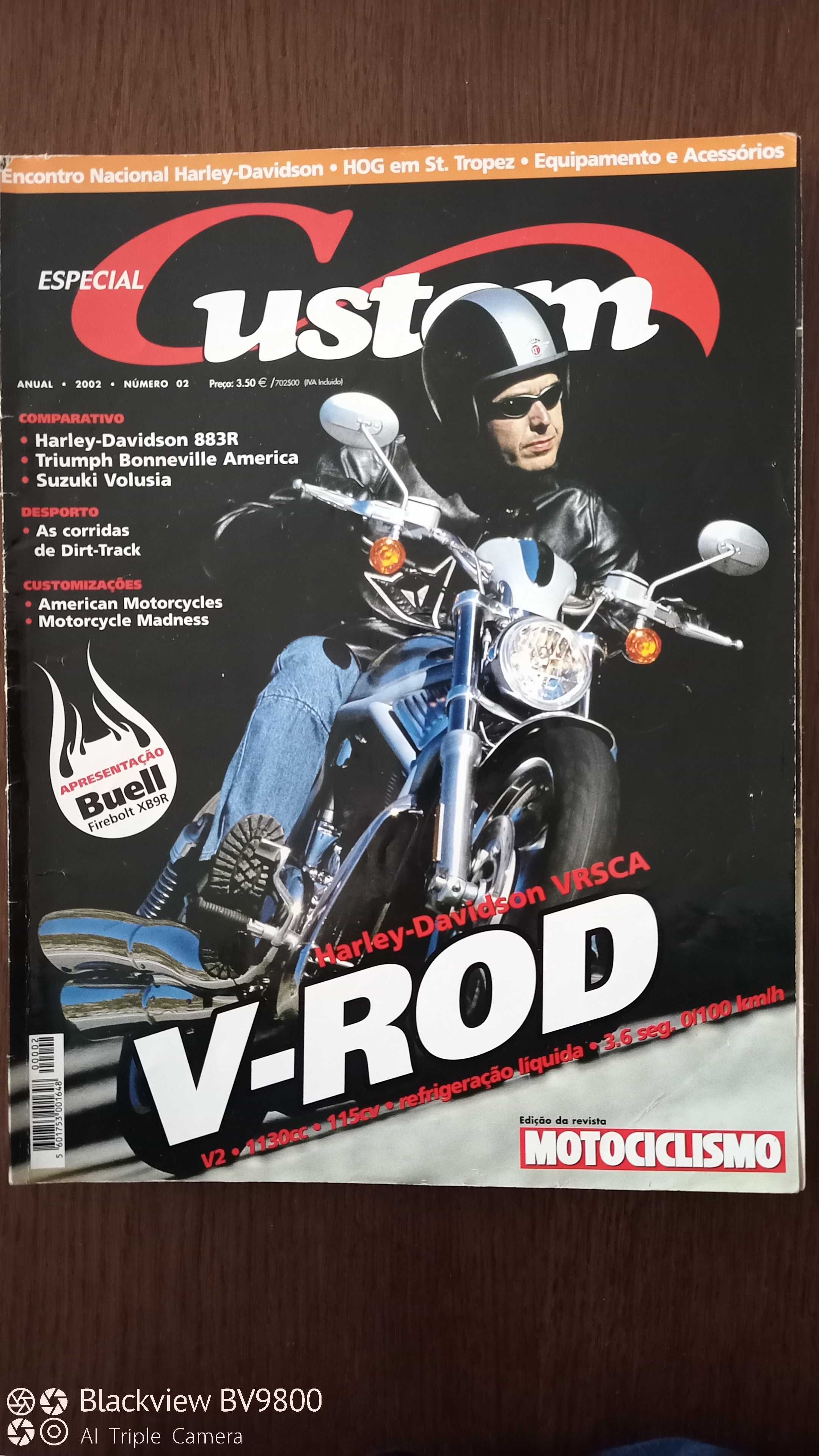 Coleção revistas motociclismo CUSTOM