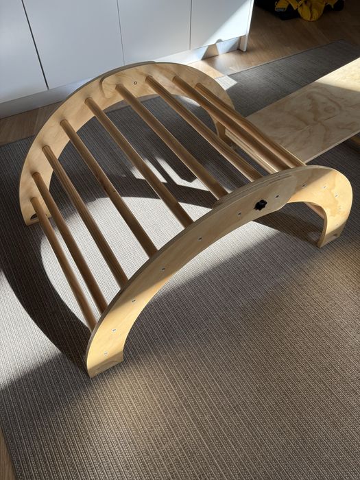 Ginasio bebé em madeira