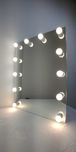 Lustro Glamour do makijażu, wizażu, make up z oświetleniem led