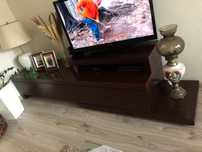 Komoda RTV okleina naturalna dąb