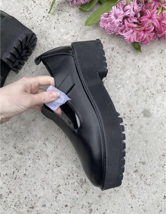 Лофери туфлі чорні