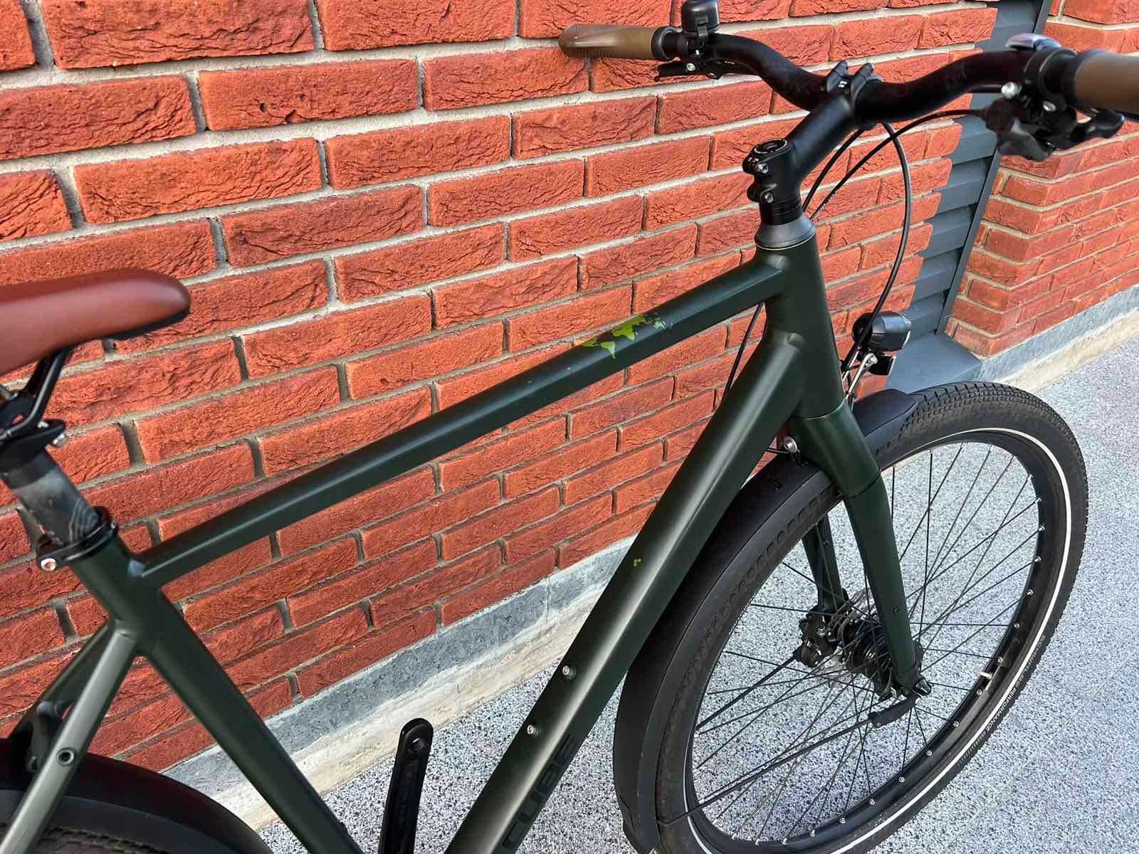 Велосипед Cube Travel на ремні + планетарці Shimano Alfine 8, 2022 рік