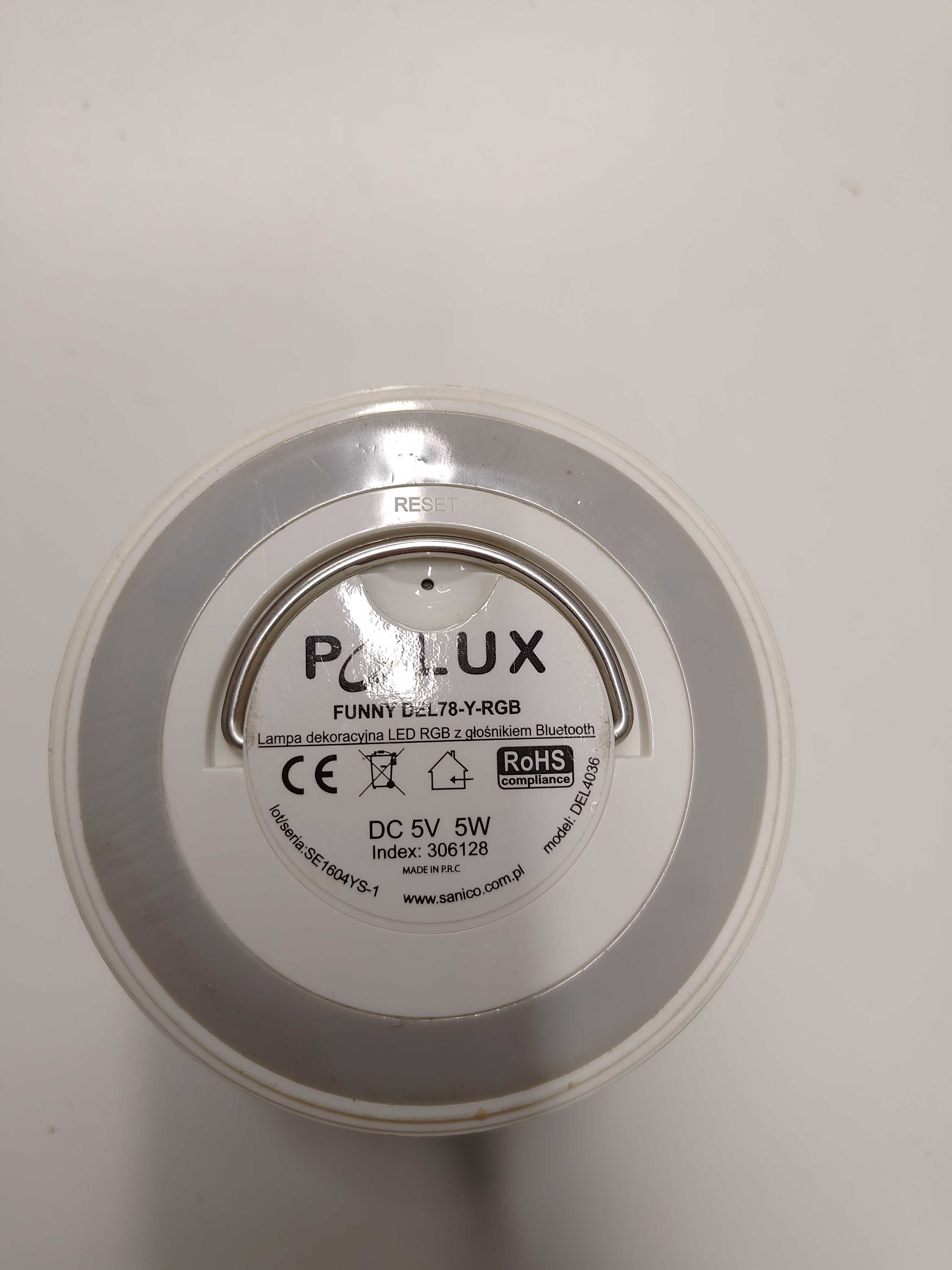 Lampka dekoracyjna LED + głosnik bluetooth FUNNY LED RGB
