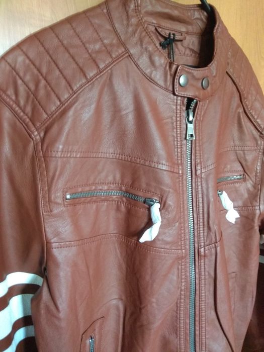 Kurtka skórzana Camel XL nowa