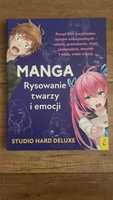 Książka "Manga Rysowanie twarzy i emocji" Studio Hard Deluxe
