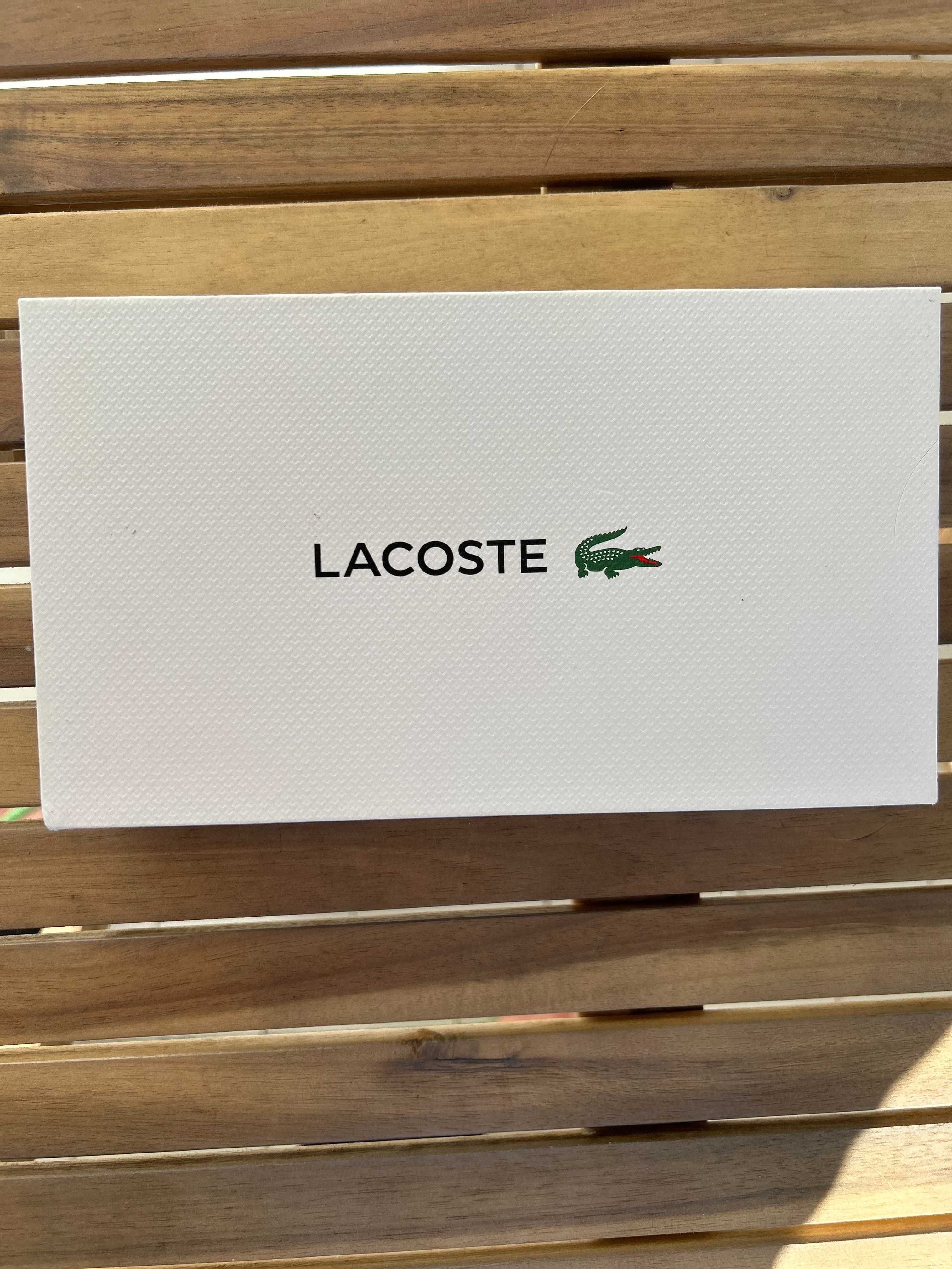 Cinto de Pele Lacoste - Novo