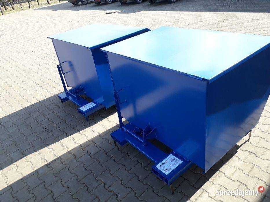Gruz, Złom, Aluminium, Wiór-Koleba Samowyładowcza PMUC 1250L kontener