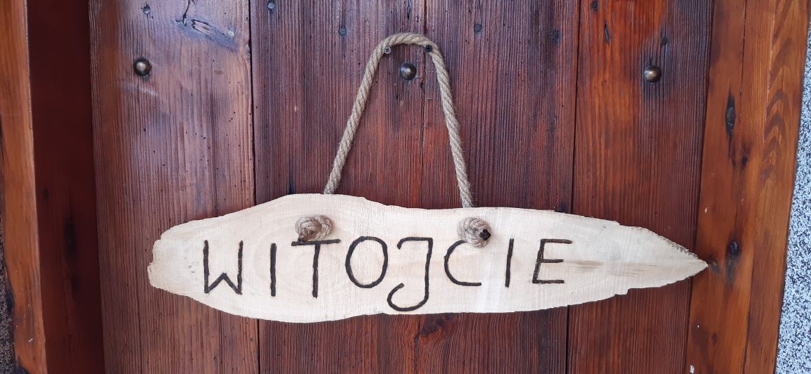 Napis w drzewie naturalnym, prezent, wieczór panieński i kawalerski