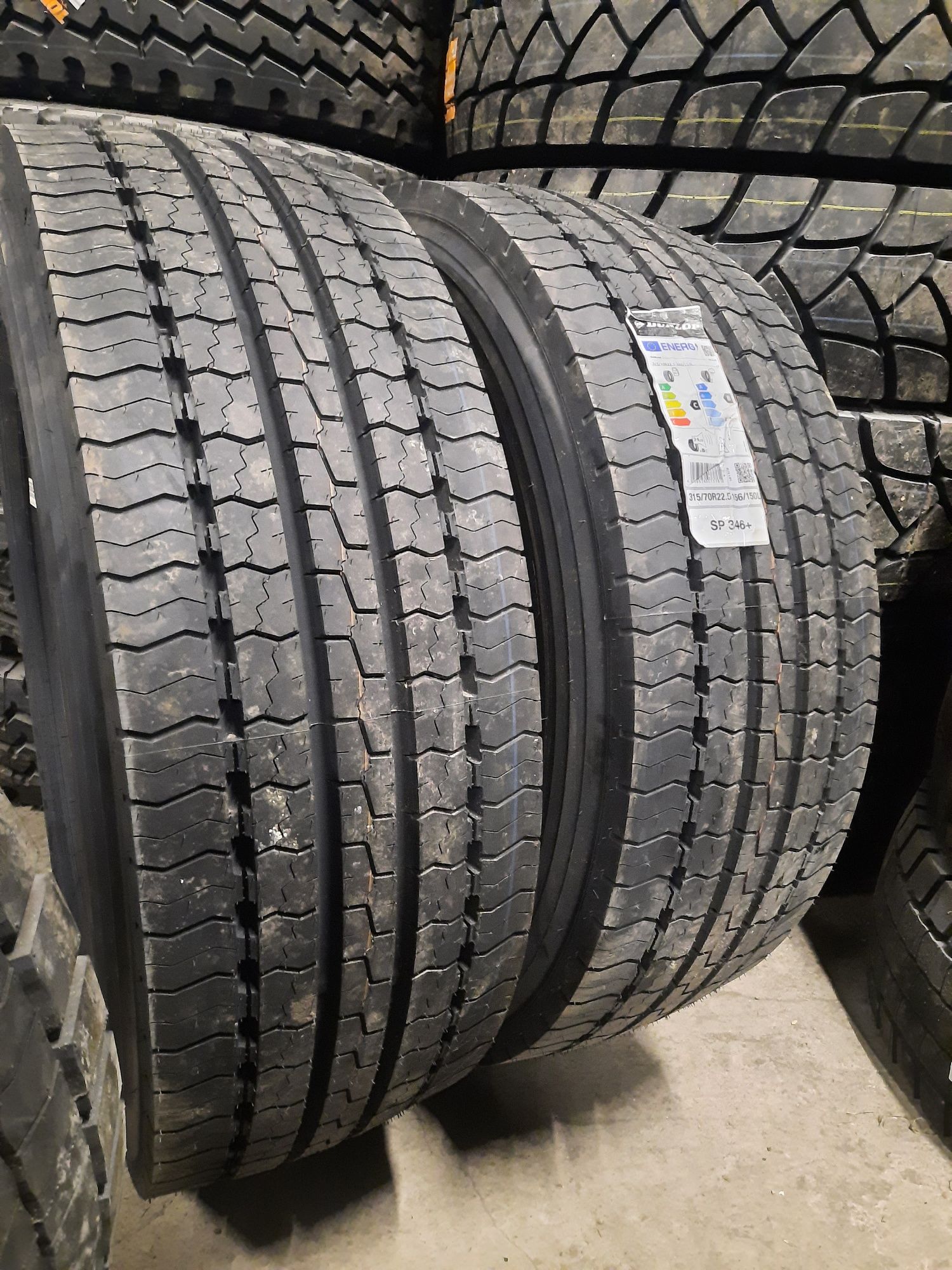 Opony nowe 315/70 R22,5 Dunlop SP 346 Plus Prowadząca