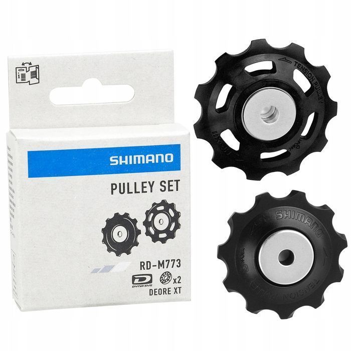 Kółka Przerzutki Shimano XT RD-M773 2 szt. Oryginał