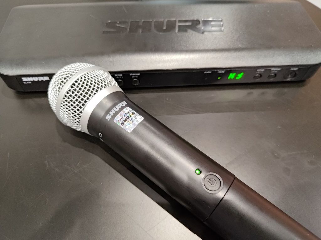 Радіостанція з мікрофонами Shure BLX88 PG58
