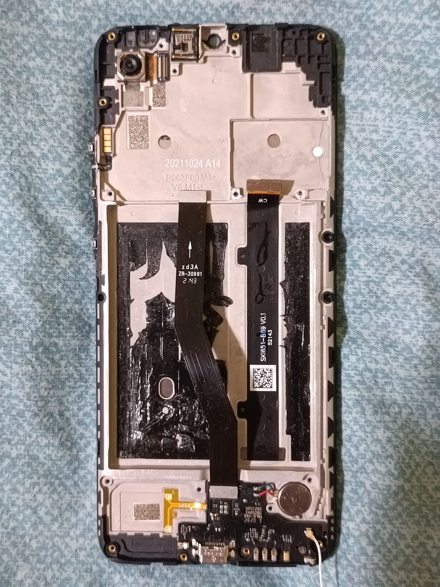 Zte Blade A51 модуль дисплей