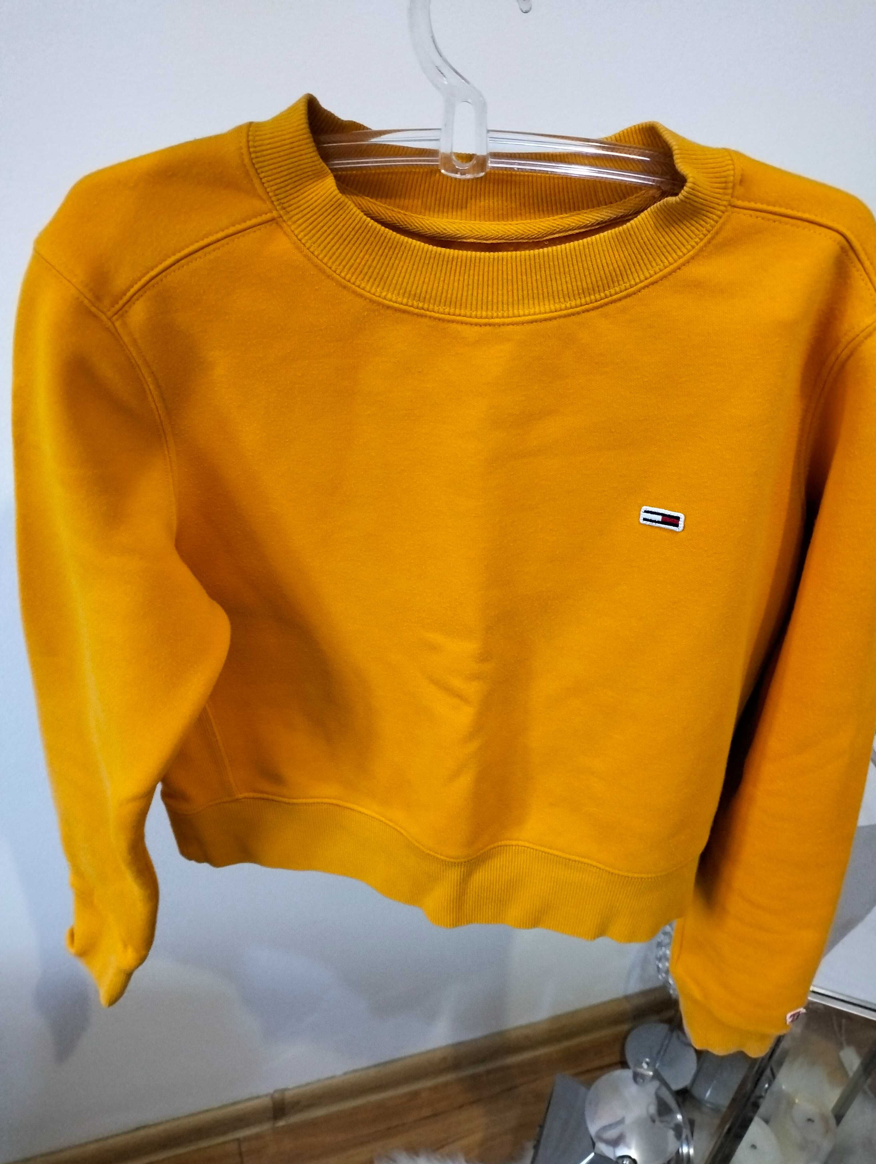 Tommy jeans żółta bluza orginalna