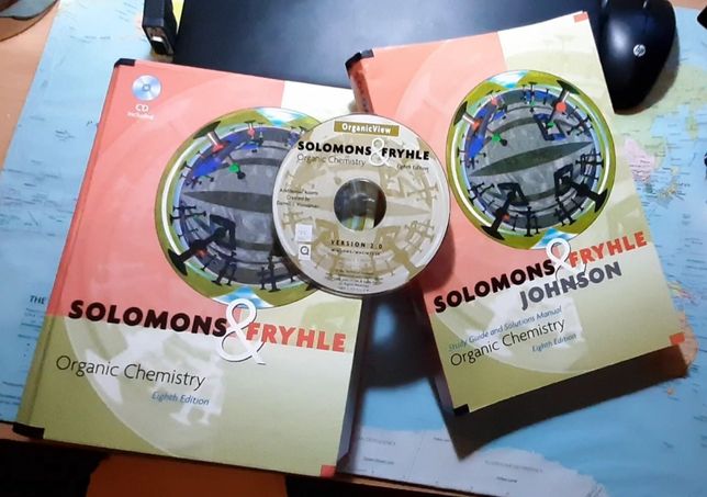 Organic Chemistry Solomons & Fryhle - 2 livros + CD