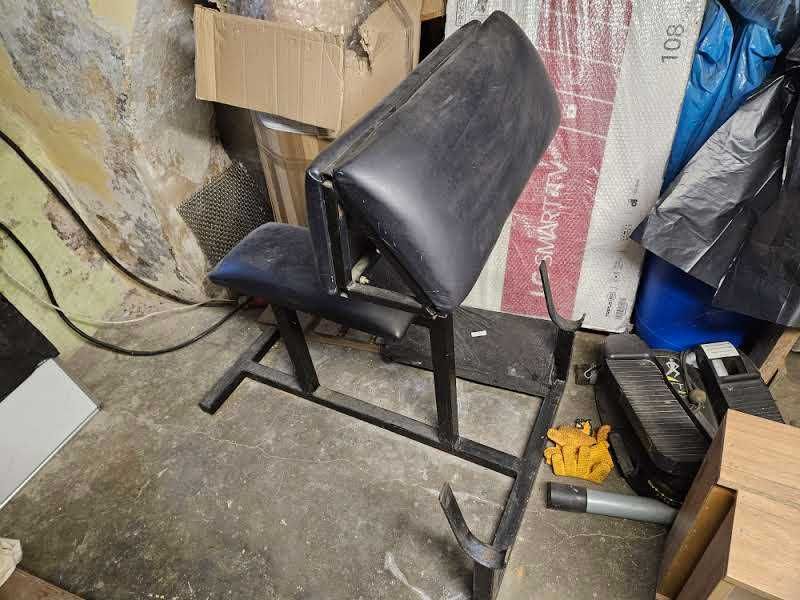 Domowa Siłownia Worek Treningowy Ławka Gryf Hantle 105 kg Obciążenia