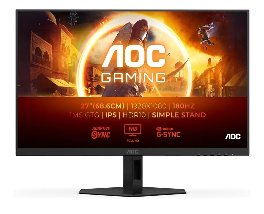 Monitor Gaming AOC 27' 180hz Novo