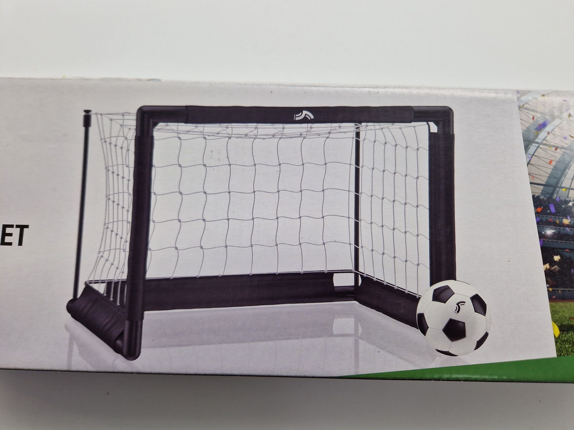 Bramka do piłki nożnej/piłka piankowa,56,5x40,5x41 cm