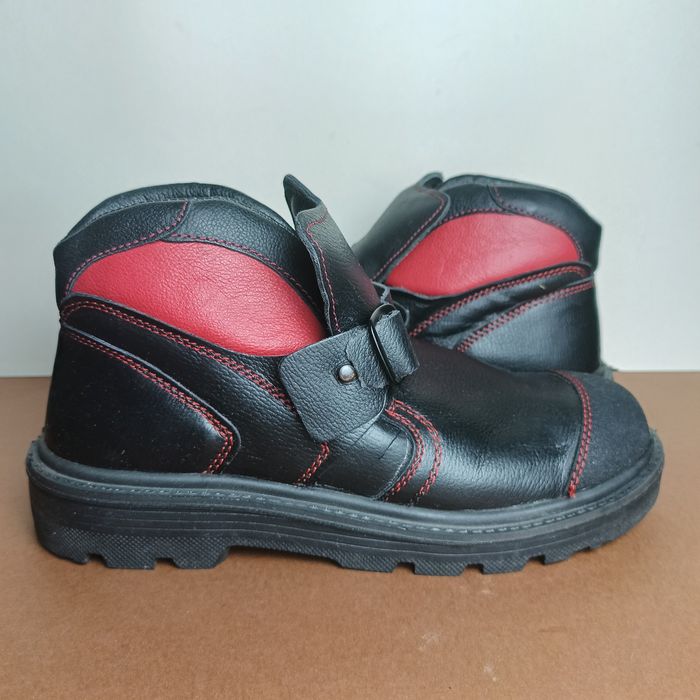 Uvex buty robocze spawalnicze S2 Hi HRO SRC  r. 45 skóra wodoodporne!