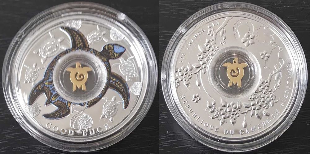 Kolekcja 7 monet z serii Szczęśliwa siódemka