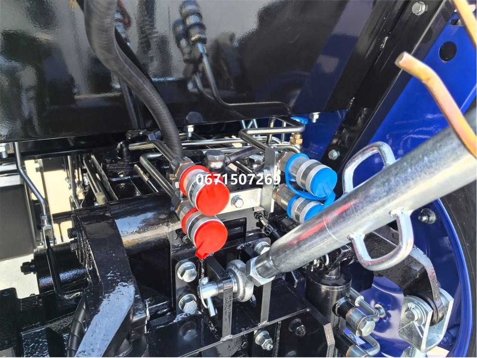 Мінітрактор Файтер Т- 504RD  посилений передній міст реверс компресор