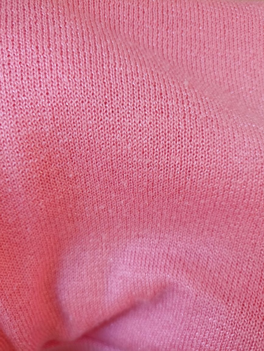 Blusa tipo crop top da H&M cor salmão