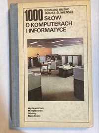 1000 słów o komputerach i informatyce, B. Buśko, J. Śliwieński