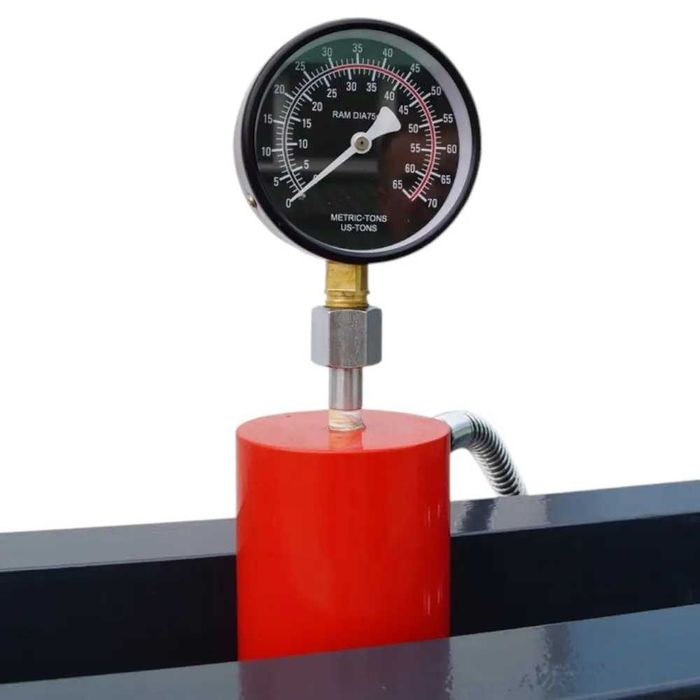Прес гідравлічний з манометром Grubber 30Т пресс гидравлический