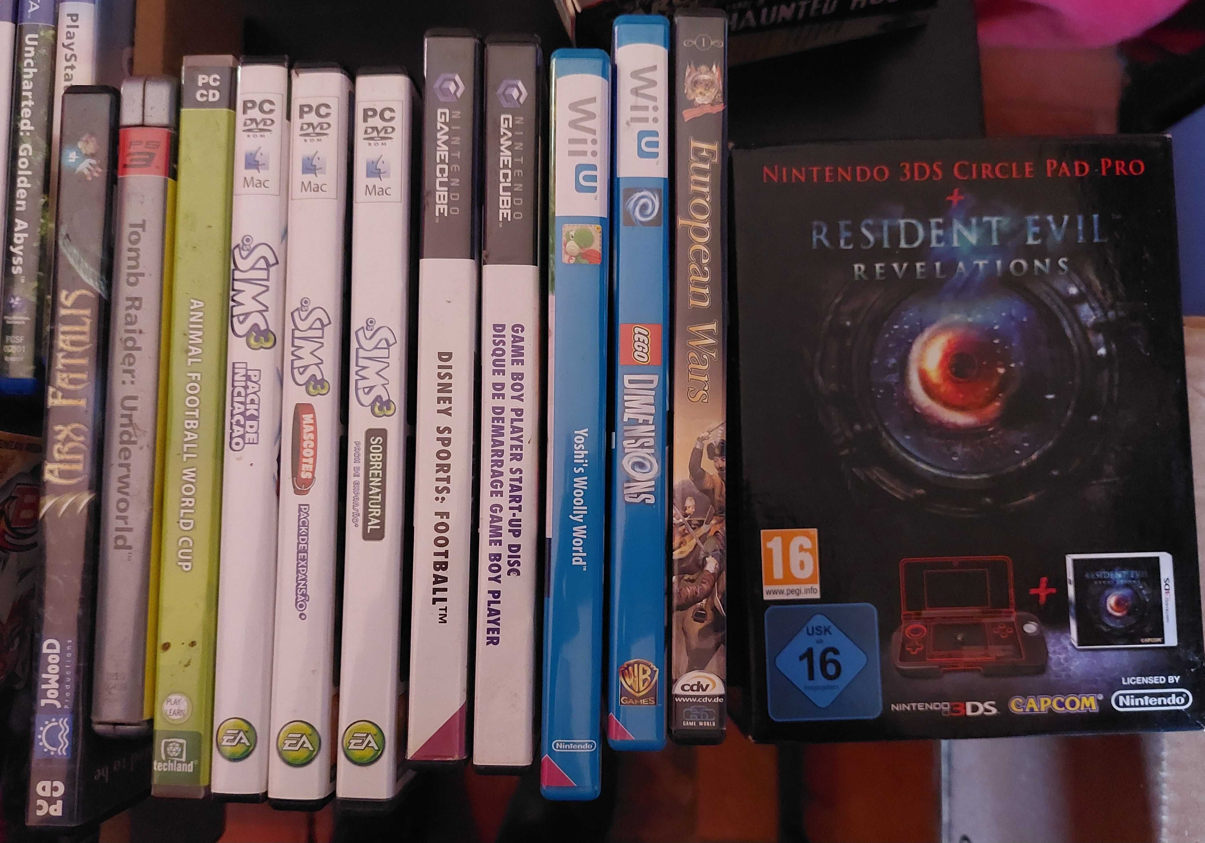 Videojogos wii, pc, 3ds, ps vita e ds