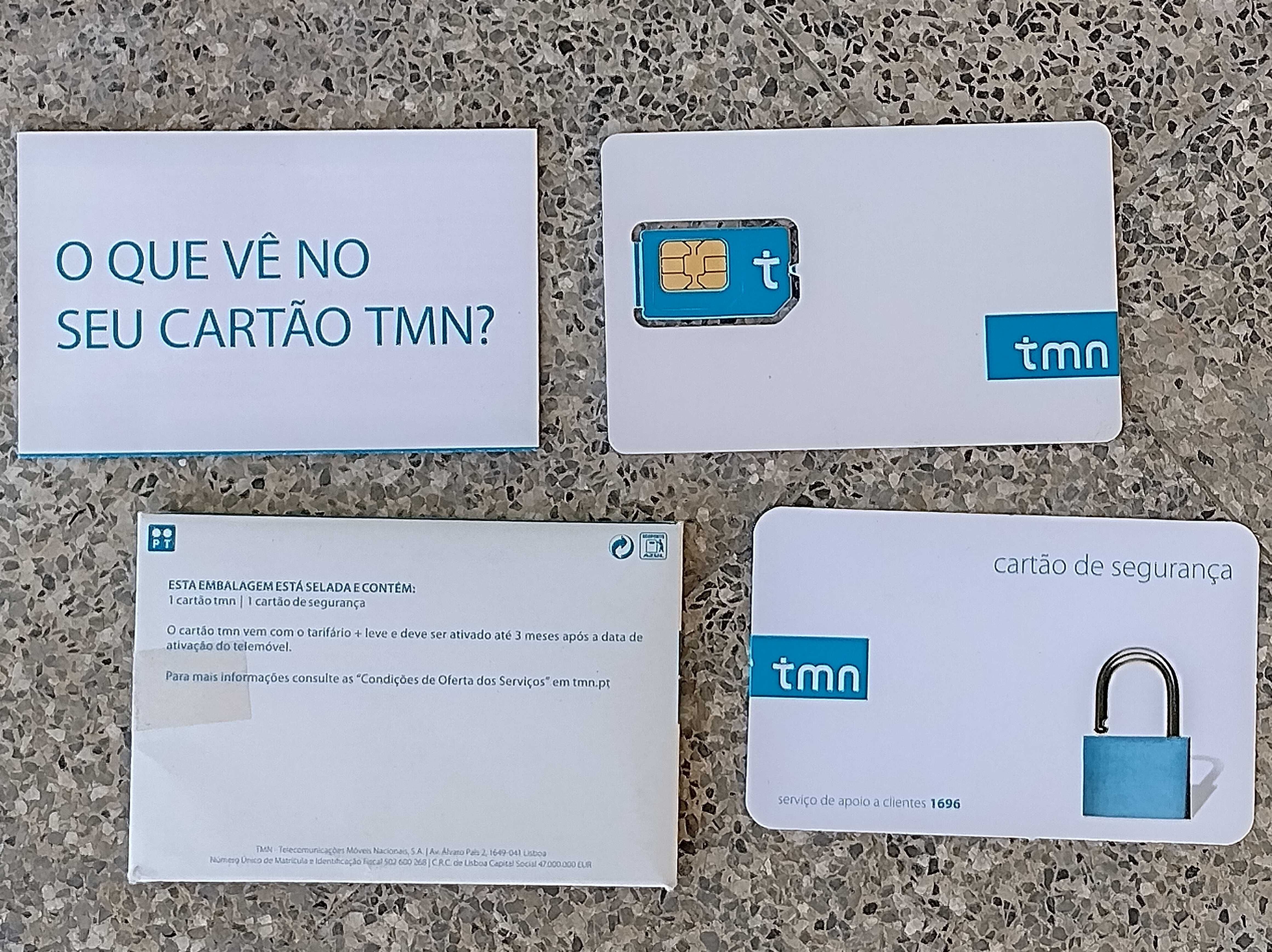 TMN - Cartão SIM - coleccionadores