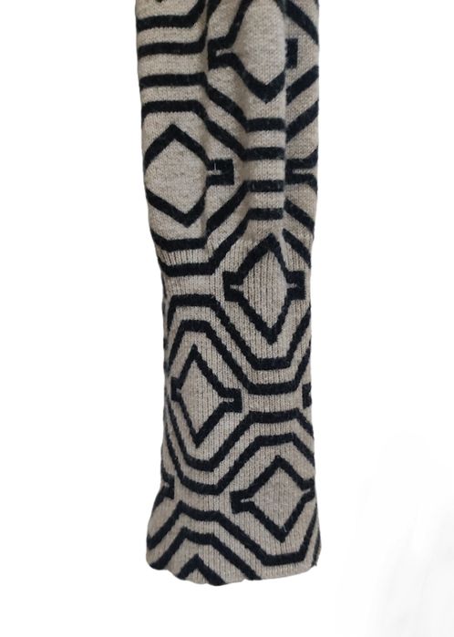 Casaco padrão geométrico