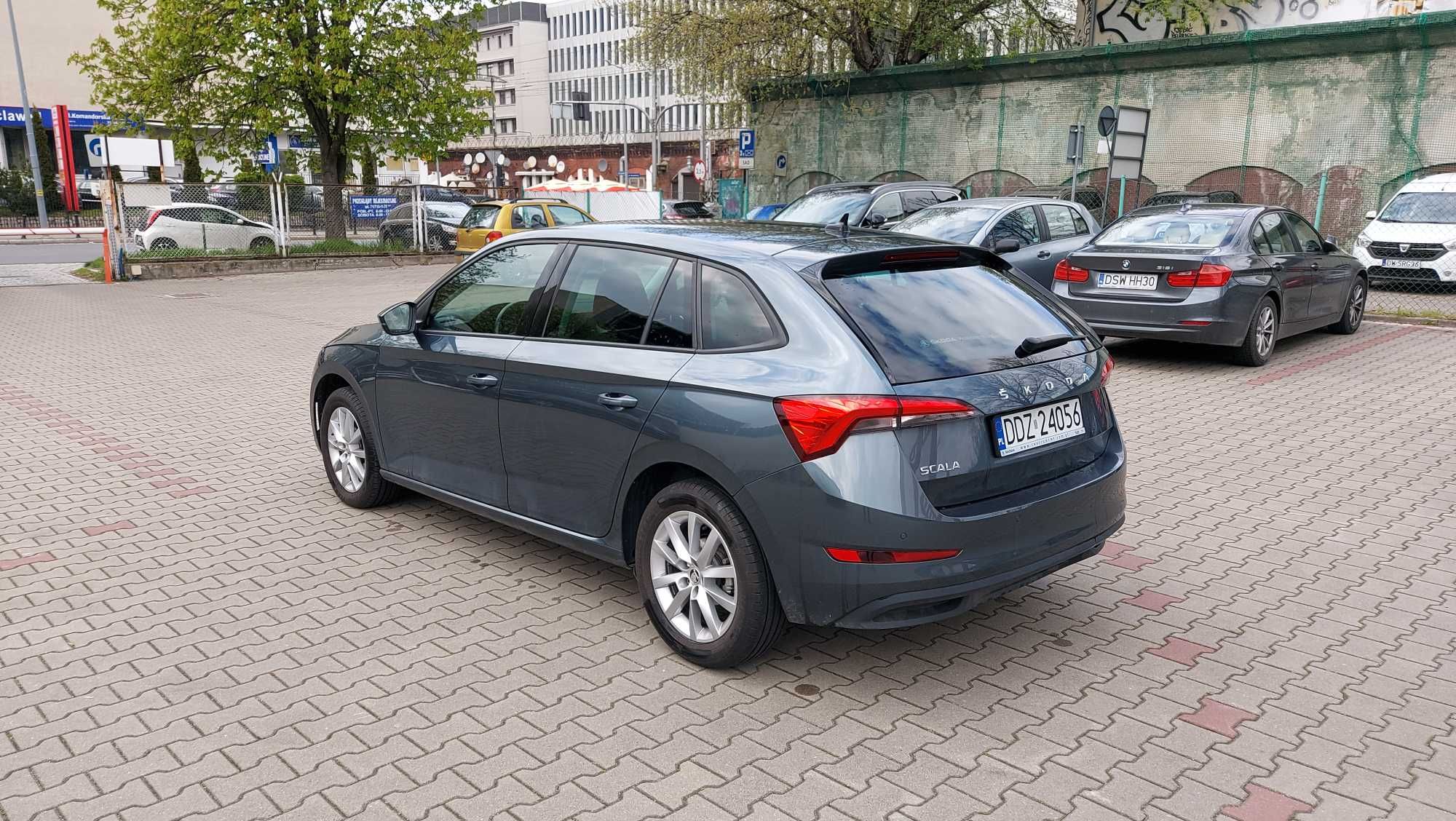 Skoda Scala, Wynajem długoterminowy samochodów, wypożyczalnia aut