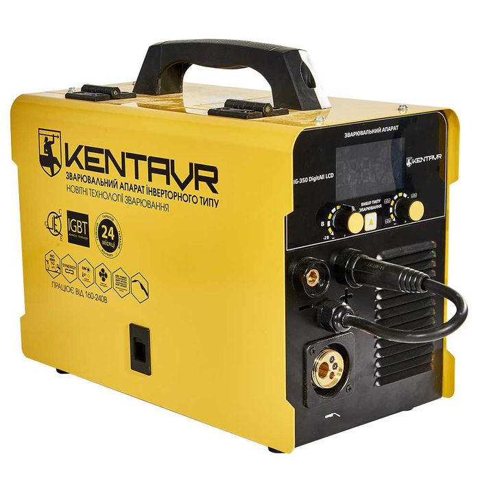 Зварювальний апарат напівавтомат Кентавр MIG-350 DigitAll LCD