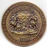 Medalha Comemorativa Feira Agricultura de Santarém 1985