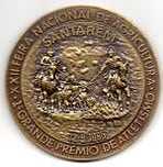 Medalha Antiga Comemorativa Feira Agricultura de Santarém 1985
