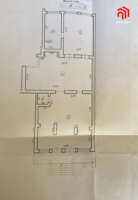 Оренда фасадної комерційної площі 230м
