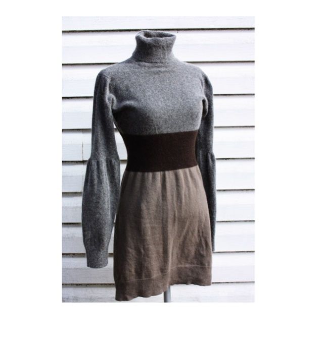 Sukienka z golfem Mango