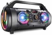 TENMIYA A66 przenośny głośnik Bluetooth 30W z EQ, LED i radiem FM