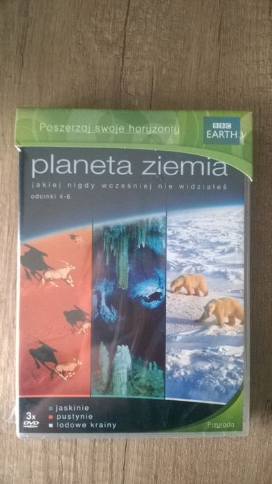 BBC Earth Planeta Ziemia - 3 x dvd.