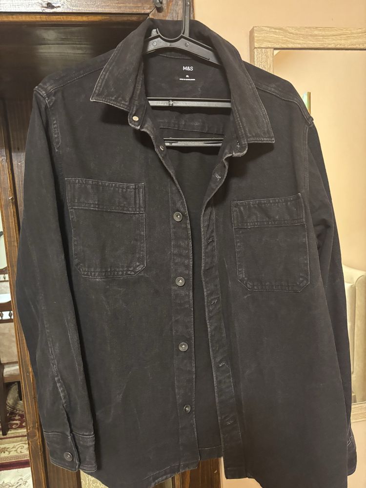 Джинсова куртка з кишенями Marks&Spencer