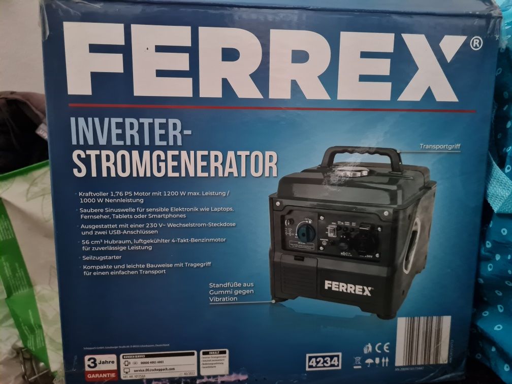Інверторний генератор Ferrex